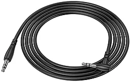 Аудио кабель Borofone BL10 AUX mini Jack 3.5mm M/M Cable 2 м black - миниатюра 3