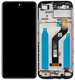 Дисплей Infinix Hot 12 с тачскрином и рамкой, Black - фото Дисплей Infinix Hot 12 с тачскрином и рамкой, Black
