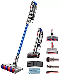 Пылесос 2в1 (вертикальный + ручной) JIMMY Multi-function Vacuum Cleaner Blue JV63 - фото Пылесос 2в1 (вертикальный + ручной) JIMMY Multi-function Vacuum Cleaner Blue JV63