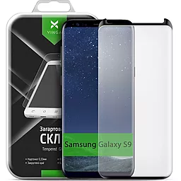 Защитное стекло Vinga Full Glue Samsung G960 Galaxy S9  Black (VTPGSG960)