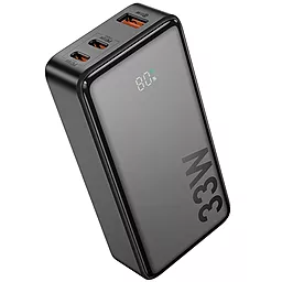 Повербанк Hoco Q27 Jewel 10000 mAh 33W PD/QC Black - фото Повербанк Hoco Q27 Jewel 10000 mAh 33W PD/QC Black