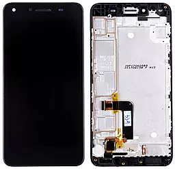 Дисплей Huawei Y5 II, Y5 2, Honor 5, Honor Play 5 с тачскрином и рамкой, Black - фото Дисплей Huawei Y5 II, Y5 2, Honor 5, Honor Play 5 с тачскрином и рамкой, Black