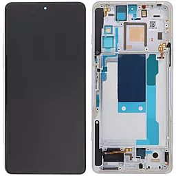 Дисплей Xiaomi Poco F3 GT, Redmi K40 Gaming с тачскрином и рамкой, оригинал, Silver - фото Дисплей Xiaomi Poco F3 GT, Redmi K40 Gaming с тачскрином и рамкой, оригинал, Silver
