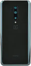 Задняя крышка корпуса OnePlus 7T Pro со стеклом камеры Original Black - фото Задняя крышка корпуса OnePlus 7T Pro со стеклом камеры Original Black
