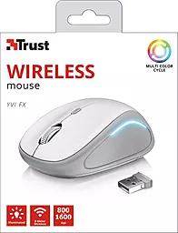 Компьютерная мышка Trust Yvi FX Wireless (22335) White - миниатюра 5