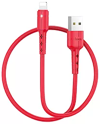 Кабель Hoco X30 Star Charging USB-A - Lightning 10w 1.2м cable Red - мініатюра 3 Кабель Hoco X30 Star Charging USB-A - Lightning 10w 1.2м cable Red - мініатюра 3