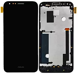 Дисплей Asus PadFone 2 A68 с тачскрином и рамкой, Black - фото Дисплей Asus PadFone 2 A68 с тачскрином и рамкой, Black