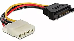 Шлейф (Кабель) Cablexpert (Molex) F + SATA, 150 мм (CC-SATA-PS-M) - фото Шлейф (Кабель) Cablexpert (Molex) F + SATA, 150 мм (CC-SATA-PS-M)