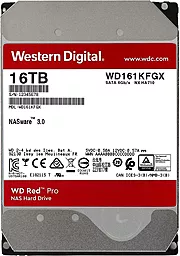 Жесткий диск WD Red Pro 16TB (WD161KFGX) 3.5" - фото Жесткий диск WD Red Pro 16TB (WD161KFGX) 3.5"