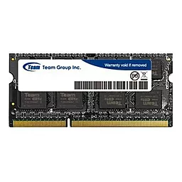 Оперативна пам'ять для ноутбука Team 4 GB SO-DIMM DDR3L 1600 MHz (TED3L4G1600C11-SBK)