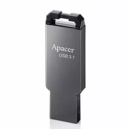 Флешка Apacer AH360 16Gb USB 3.1 Metal Black (AP16GAH360A-1) Metal Black - фото Флешка Apacer AH360 16Gb USB 3.1 Metal Black (AP16GAH360A-1) Metal Black