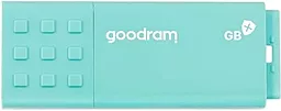 Флешка GooDRam UME3 16GB USB 3.0 (UME3-0160CRR11) Care Green - фото Флешка GooDRam UME3 16GB USB 3.0 (UME3-0160CRR11) Care Green