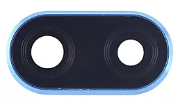 Стекло камеры Huawei P20 Lite / Nova 3e, с рамкой Klein Blue