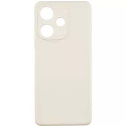Чохол Silicone Case Candy Full Camera для Infinix Hot 30 Play Antigue White