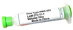 Флюс паста (PRC) RMA-233 (UV) 10 г белый в шприце - фото Флюс паста (PRC) RMA-233 (UV) 10 г белый в шприце