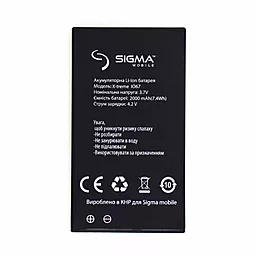 Аккумулятор Sigma mobile X-treme IO67 (2000 mAh) 12 мес. гарантии