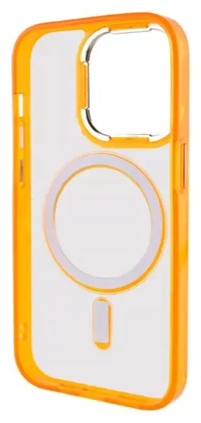Чехол Epik Iris with MagSafe для Apple iPhone 13 Pro Orange - фото 4