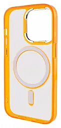 Чехол Epik Iris with MagSafe для Apple iPhone 13 Pro Orange - миниатюра 4 Чехол Epik Iris with MagSafe для Apple iPhone 13 Pro Orange - миниатюра 4