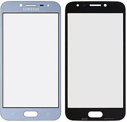 Корпусне скло дисплея Samsung Galaxy J2 Pro J250H 2018 (з OCA плівкою) (original) Blue - фото Корпусне скло дисплея Samsung Galaxy J2 Pro J250H 2018 (з OCA плівкою) (original) Blue