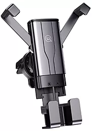 Держатель Usams ZJ060 Retrachable Gravity Car Holder Gray - фото Держатель Usams ZJ060 Retrachable Gravity Car Holder Gray