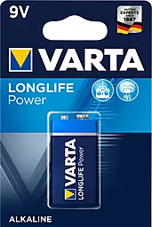 Батарейка Varta 6LR61 (крона) Longlife Power 1шт