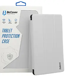 Чехол для планшета BeCover Soft TPU с креплением Apple Pencil для Apple iPad Mini 7 2024 Gray (712439) - фото Чехол для планшета BeCover Soft TPU с креплением Apple Pencil для Apple iPad Mini 7 2024 Gray (712439)