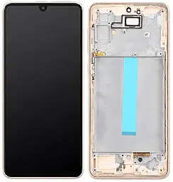 Дисплей Samsung Galaxy A33 A336 з тачскріном і рамкою, (OLED), Peach - фото Дисплей Samsung Galaxy A33 A336 з тачскріном і рамкою, (OLED), Peach