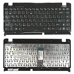 Клавиатура для ноутбука Asus Eee PC 1215 1225 с верхней крышкой черная