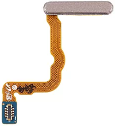 Шлейф Samsung Galaxy Z Fold 4 5G F936 с кнопкой включения, со сканером отпечатка пальца, Original Beige