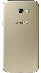 Задняя крышка корпуса Samsung Galaxy A7 2017 A720F со стеклом камеры Gold Sand - фото Задняя крышка корпуса Samsung Galaxy A7 2017 A720F со стеклом камеры Gold Sand