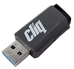 Флешка Patriot ST-Lifestyle Cliq 64GB (PSF64GCL3USB) Grey - фото Флешка Patriot ST-Lifestyle Cliq 64GB (PSF64GCL3USB) Grey