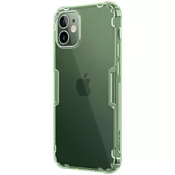Чохол Nillkin Nature Series Apple iPhone 12 Mini Clear/Dark Green - мініатюра 3