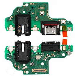 Нижняя плата Huawei P40 Lite / Nova 6 SE / Nova 7i с разъемом зарядки, наушников и микрофоном - фото Нижняя плата Huawei P40 Lite / Nova 6 SE / Nova 7i с разъемом зарядки, наушников и микрофоном
