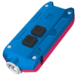 Фонарик Nitecore TIP Winter Edition (Cree XP-G2) Красный/Синий - фото Фонарик Nitecore TIP Winter Edition (Cree XP-G2) Красный/Синий