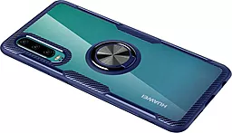 Чехол Deen CrystalRing Huawei P30 Clear/Blue