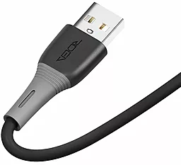 Кабель Ridea RC-SI35 SiliconePro USB-A - Type-C 60w 3a 1м cable Black - миниатюра 3 Кабель Ridea RC-SI35 SiliconePro USB-A - Type-C 60w 3a 1м cable Black - миниатюра 3
