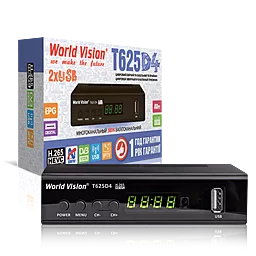 Цифровий тюнер Т2 World Vision T625D4 - мініатюра 3