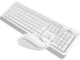 Комплект (клавіатура+мишка) A4Tech FG1012 White - мініатюра 4