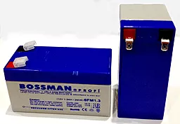 Аккумуляторная батарея Bossman Profi 12V 1.3Ah (6FM1.3) - миниатюра 3