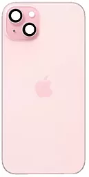 Задня кришка корпусу Apple iPhone 15 Plus зі склом камери Pink