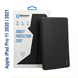 Чехол для планшета BeCover Soft TPU с креплением Apple Pencil для Apple iPad Air 10.9" 2020, 2022, iPad Pro 11" 2018, 2020, 2021, 2022  Black (706768)