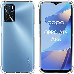 Чохол BeCover Anti-Shock для Oppo A16, Oppo A16s  Clear (707343)