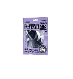 Кабель Remax RC-C063 Bosu USB Type-C - Lightning 20w 2.2a 1.2 м cable Black
