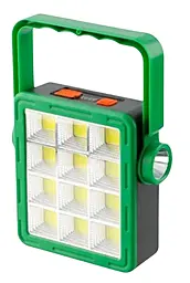 Ліхтарик акумуляторний Voltronic NY-9805B Solar CHARGING LAMP Green - фото Ліхтарик акумуляторний Voltronic NY-9805B Solar CHARGING LAMP Green