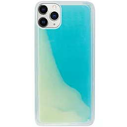 Чехол 1TOUCH Neon Sand Apple iPhone 11 Pro Max Blue