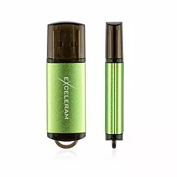 Флешка Exceleram 32GB A3 Series USB 2.0 (EXA3U2GR32) Green - миниатюра 3 Флешка Exceleram 32GB A3 Series USB 2.0 (EXA3U2GR32) Green - миниатюра 3
