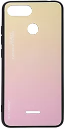 Чохол BeCover Gradient Glass Xiaomi Redmi 6A Yellow-Pink (703590)