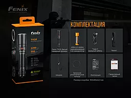 Ліхтарик Fenix TK30 Laser - мініатюра 18