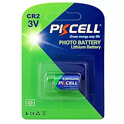 Батарейки PKCELL CR2 Lithium 850mAh 1шт 3 V