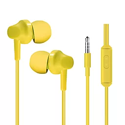 Навушники HeyDr H-97 Wired Earphones Yellow